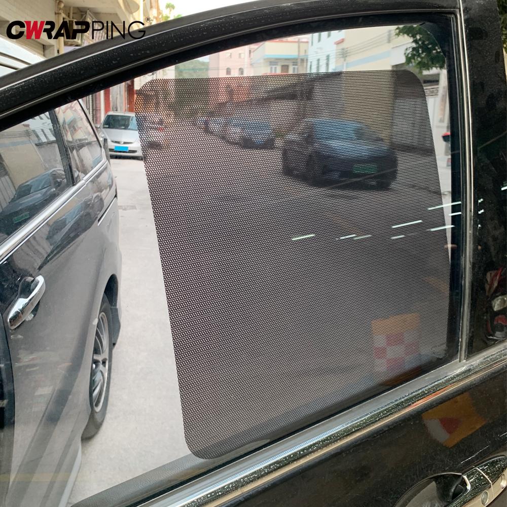 Автомобильные наклейки-солнцезащитные козырьки Статические Электростатические Наклейки для окон Декоративные наклейки Солнцезащитные блоки для окон автомобиля Боковые блоки Покрывающие пленки