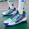 Luminous Fluorescence Friction Will Ring Basketball Shoes Junior High School Students Actual Combat Indoor and Outdoor Competition Training Sports S