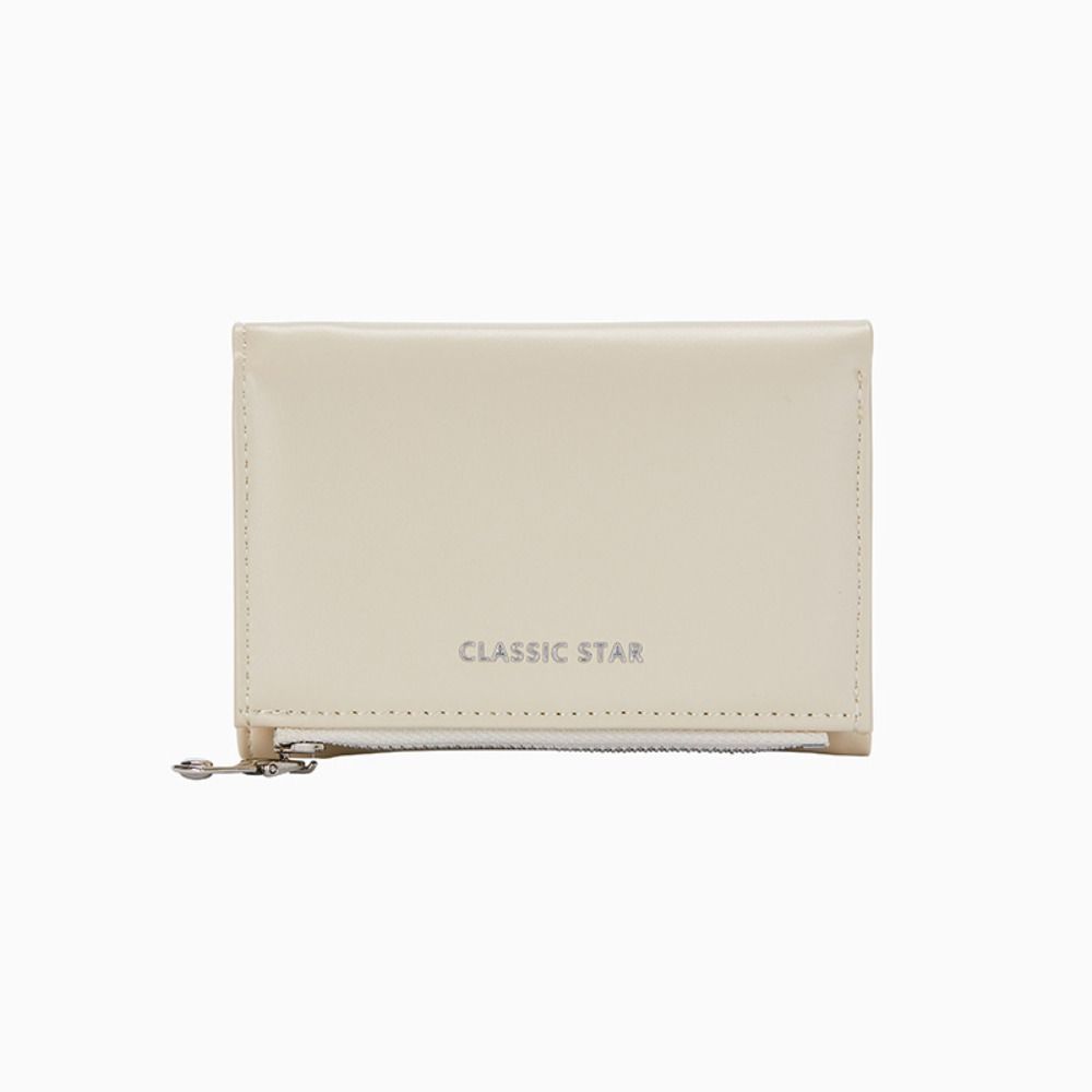 Однотонный кошелек для монет из искусственной кожи, женские кошельки, портативные короткие кошельки для студентов