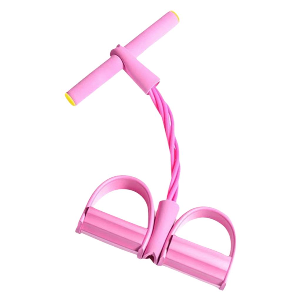 Four-Tube Tensioner Multi-Functional Household Fitness Yoga Abdominal Strengthening Elastic Band Tension Rope Sit-Up Assistive