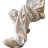 Foss Phil Casual Pants for Men, Autumn And Winter Sports Trendy Versatile Loose Straight-Leg Multi-Pocket Corduroy FPK47 Beige M