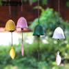 1PC Cast Iron Wind Chime Vintage Metal Hangings Single Leaf Hanging Bell Creative Decorative Bell