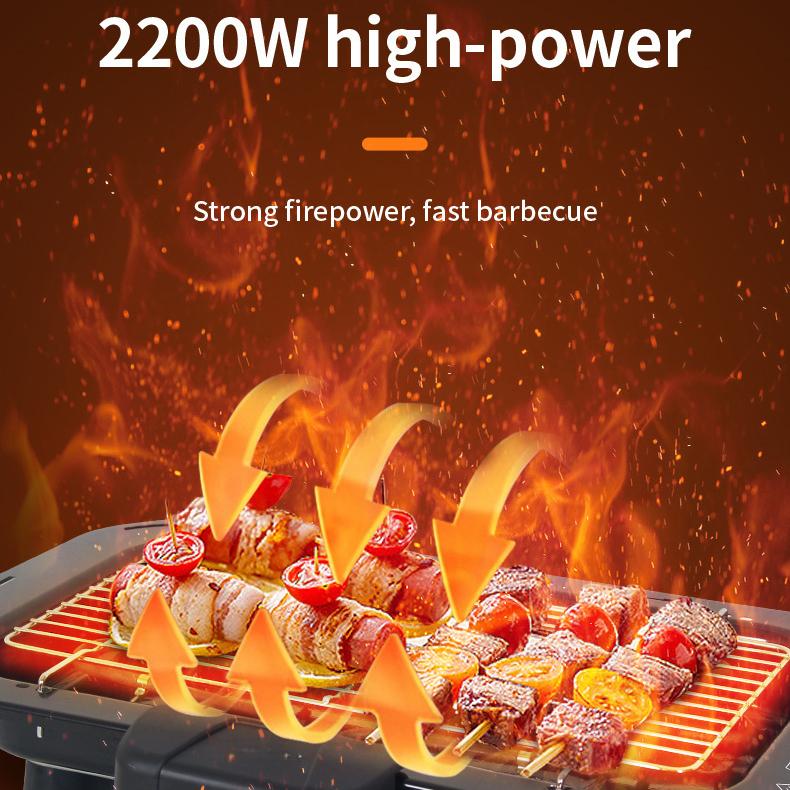 Плита для барбекю, электрическая духовка, гриль, электрическая сковорода, шампуры, машина