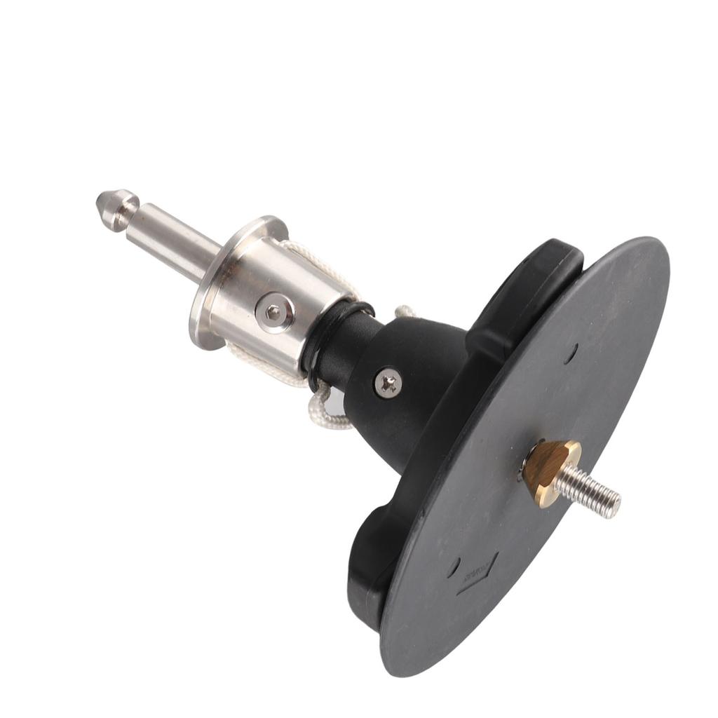 Основание мачты для виндсерфинга, основание для сухожилий для серфинга, основание для мачты, вращающееся на 360 градусов, универсальное для спорта на открытом воздухе, черное