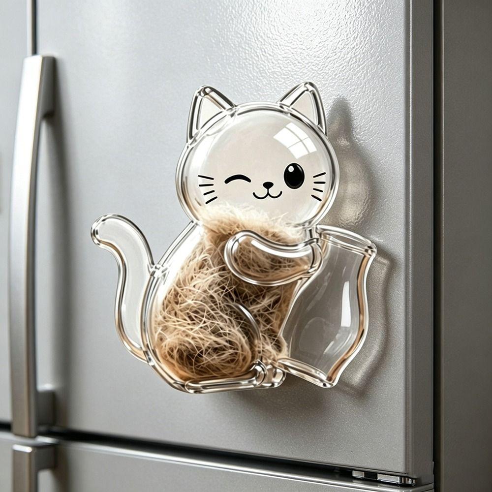 Magnetic Hair Keepsake Magnet Transparent Decorative Fridge Magne Home Decor