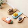 Cute Animal Shaped Door Stopper Non Slip Wedge Guard Block Portable Safety Supply For Family And Office Door Protection