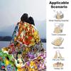 Pokemon Character Collage Blanket Soft Throw Blanket For Home Bedroom Bed Sofa Travel Office Solid Christmas Blanket