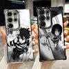 Ультра-перспективная аниме-чехол-накладка с покрытием для Samsung Galaxy S24 S25 FE S26 Edge S23 Ultra S22 S21 Plus S20 Противоударная Airaba
