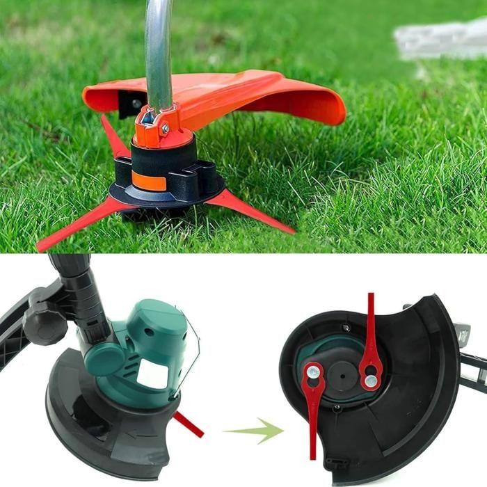 Lame de rechange compatible pour Einhell GE-CT 18 Li GE-CT 18/24 Li - Lame en plastique pour Coupe Bordure [Lot 100] Phonillico®