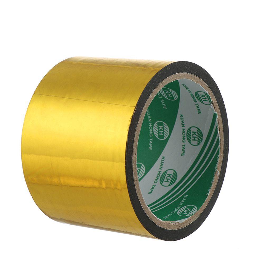 Клейкая декоративная лента для украшения золотая лента светоотражающая лазерная лента