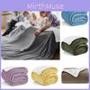 Throw Blanket Bed Sherpa Flannel Blankets Fleece Fluffy Lightweight Microfiber