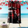 Supernatural Print Beach Towel, Large Soft Quick Dry Towel for Beach Camping Swimming