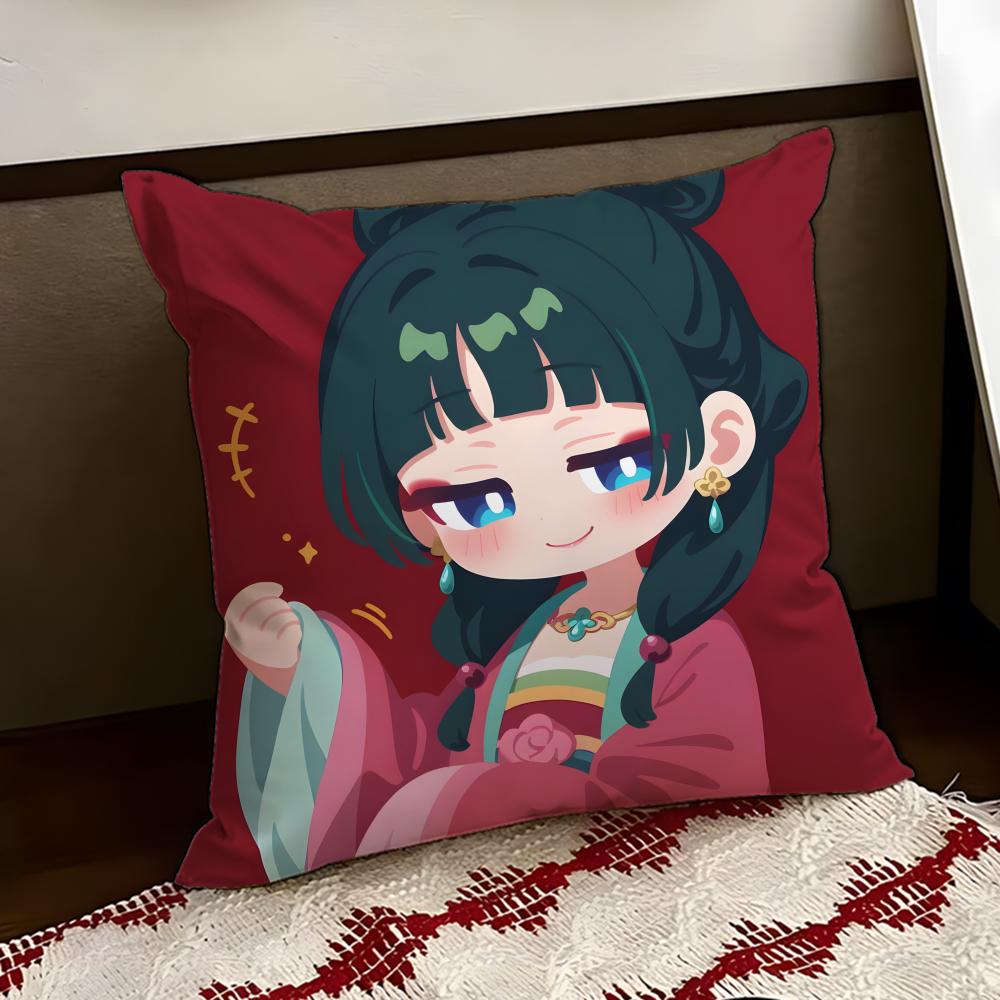 The AApothecary Diaries Anime Cushion Cover Reversible Soft Durable Pillow Cover Home  Car MultiScene Use for Daily Comfort