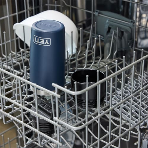 YETI Rambler 16oz Travel Bottle, Stainless Steel, Vacuum Insulated, with Leak-Proof Commuter Cap, Black