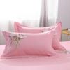 Наволочка, состоящая из двух частей, простая утолщенная наволочка с матовым принтом, приятная для кожи мягкая наволочка 48 см x 74 см