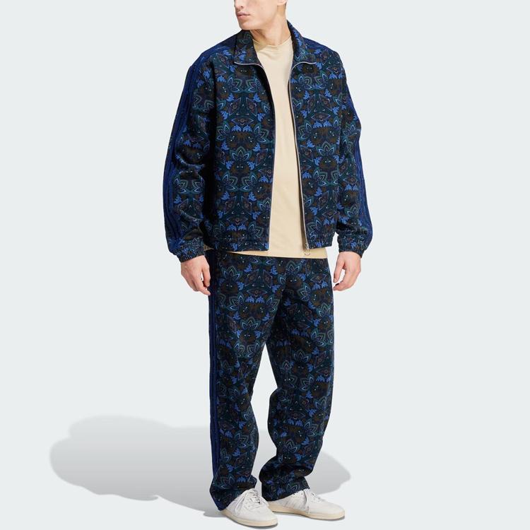 adidas Мужские спортивные штаны Originals Corduroy, темно-синие IS5276