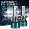 Автомобильная светодиодная фара Canbus H4 LED H7 H8 H9 H11 H1 9005 HB3 9006 HB4 Автоматическая светодиодная лампа Противотуманная фара Чип CSP 300 Вт 30000 лм 6000K 12 В