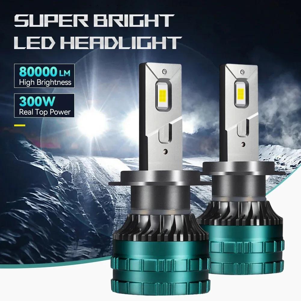 300 Вт Автомобильная Светодиодная Фара Canbus H4 LED H7 H8 H9 H11 H1 9005 HB3 9006 HB4 Автомобильная Светодиодная Лампа Противотуманная Лампа Чип CSP 30000Лм 6000K 12В