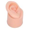 Silicone Ear Model Flexible Soft Reusable High Simulation Piercing Ear Model for Education Display