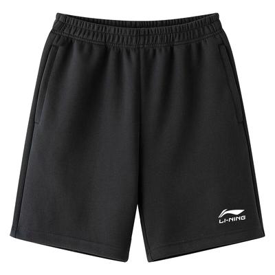 Li Ning Спортивная Мода Серия Универсальные Повседневные Удобные Стильные Спортивные Шорты Мужские Шорты AKST861