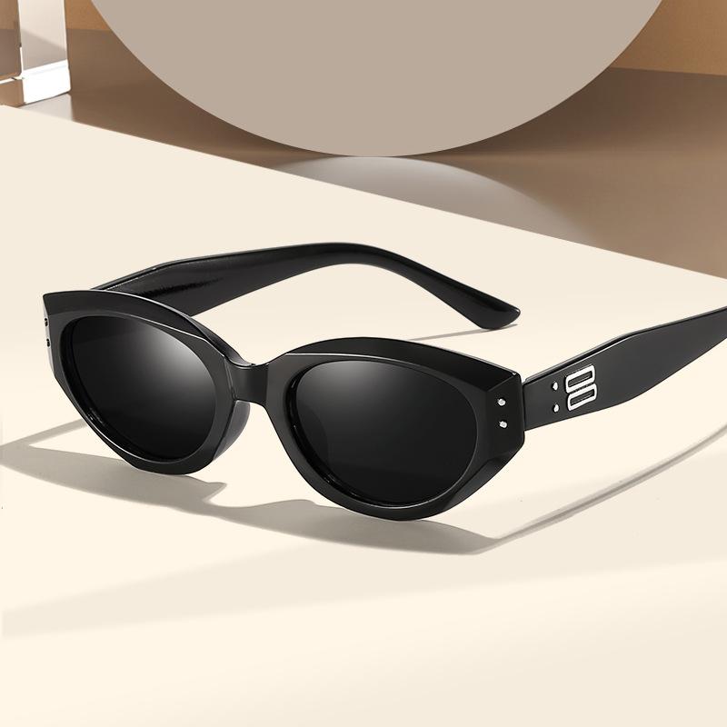 Солнцезащитные очки в стиле ретро, «кошачий глаз», усовершенствованные солнцезащитные очки GM для женщин, новый солнцезащитный крем, защита от ультрафиолета, маленькая узкая оправа для вождения