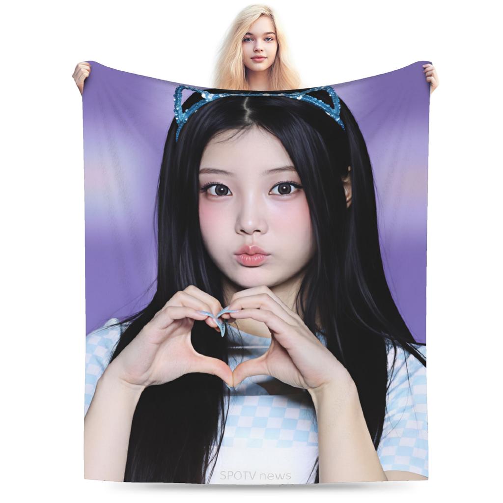 W-Wonhees-S Супер Реальный Я Теплое Мягкое Одеяло Девочки Мальчики Плюшевое Плед Уличный Тренд На Открытом Воздухе Фланелевое Постельное Покрытие Чехол для Дивана-Кровати