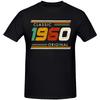New Men Made In 1960 All Original Parts T Shirt Oversize Printed Casual Tee Shirt Casual Short Sleeve Vintage Couples T-Shirt