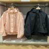 Женская весенняя ветрозащитная куртка с воротником-стойкой и капюшоном, простая, однотонная