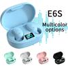 Новые E6S Bluetooth беспроводные наушники 5.0 Bluetooth наушники TWS гарнитура с зарядным чехлом для Xiaomi iphone