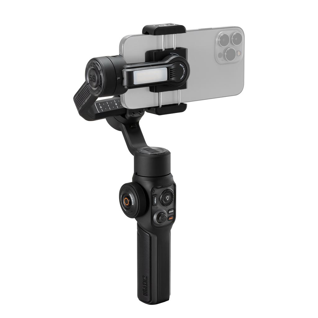 Zhiyun SMOOTH 5S AI ручной 3-осевой стабилизатор для телефона Vlog Gimbal Anti Shake Встроенный светодиод