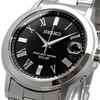 Часы Seiko Seiko Selection Мужские Солнечные Радиоуправляемые SBTM191 Серебристый/Черный