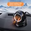 360 Degree Rotating Car Auxiliary Heater Defrosting Heating Snow Removal Hand Warmers Easy To Install Universal Vehicle Mounted Heater Car Interior