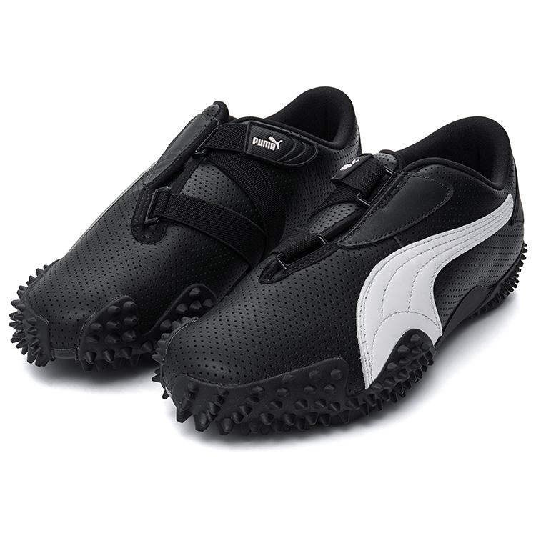 Puma Mostro Перфорированная Кожа Черный Белый 397331-02