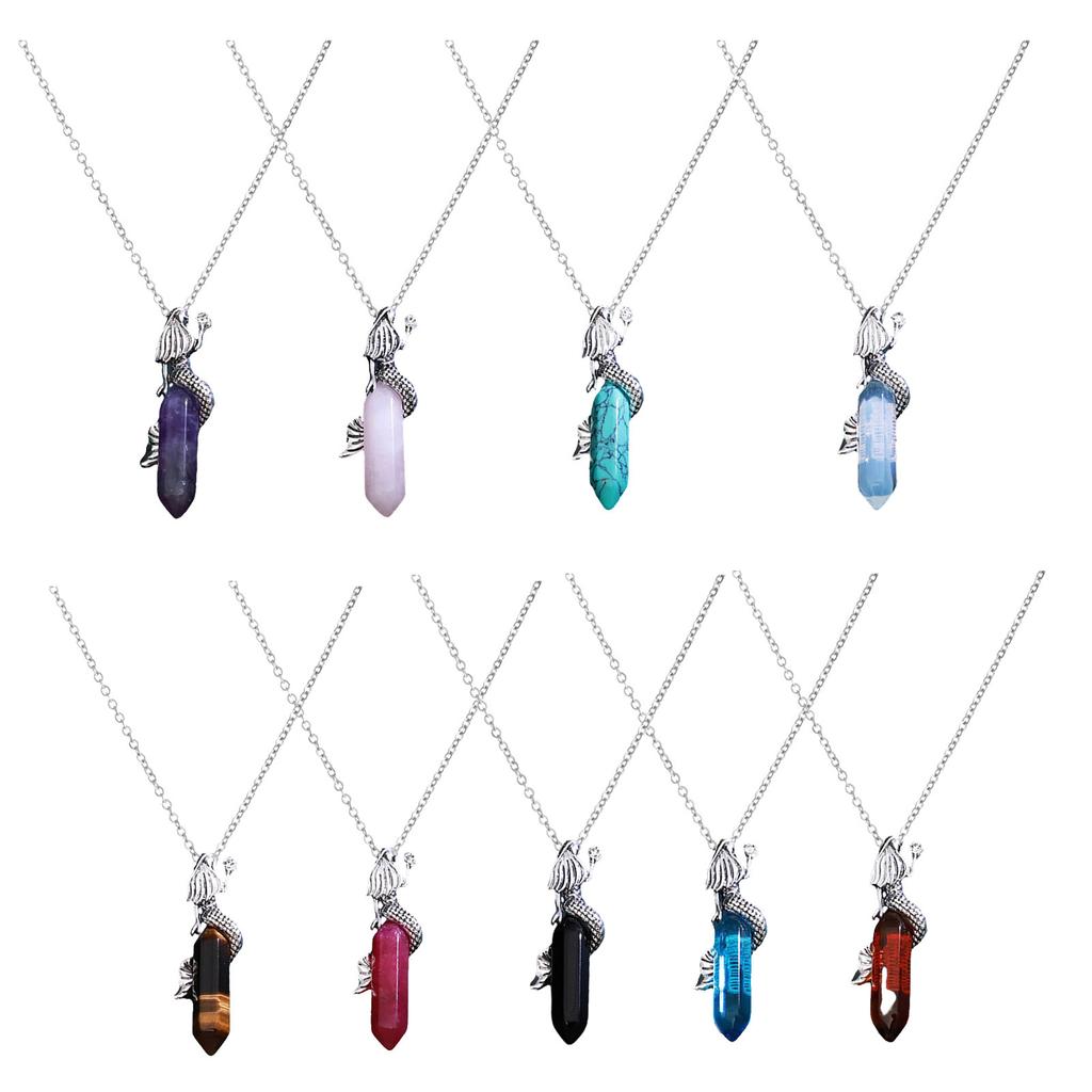 Элегантное ожерелье-подвеска в виде русалки с кристаллами, регулируемая длина, чокер, стильная цепочка для ключиц, украшение для любителей ювелирных изделий