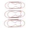 4 Box Cute Cat Paper Clip Fun Shaped Plated   Paper Clamp Book  Clips Wire Book  for File Classification