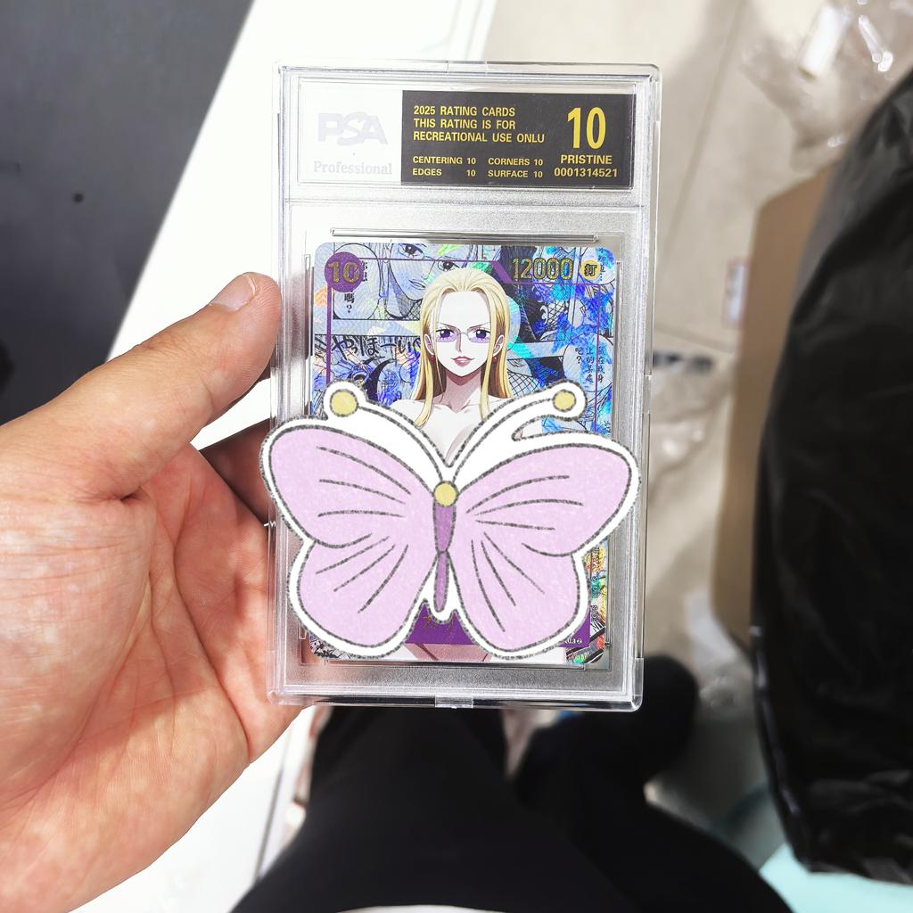 Сделай сам One Piece Самоконтроль Сбор подписей Торговая Флеш-карта Аниме Мультфильм Подарок OPGC PSA10 Коллекционная
