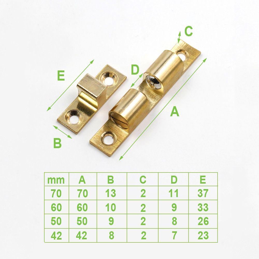 Inner Locks Switch Closer Screws Door Lock Buckle Cabinet Catches Damper Buffer Wardrobe Stopper