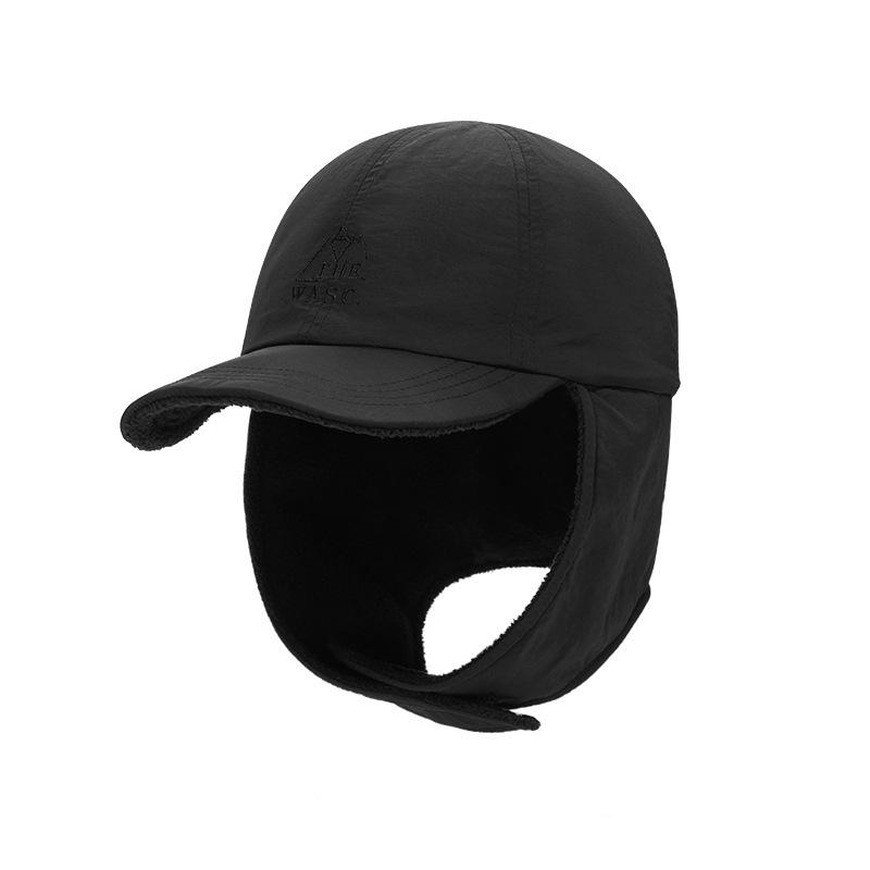 Outdoor Winter Cycling Ear Protection Baseball Hat Double-sided with Fleece Thickened Warm New Baseball Hat Versatile