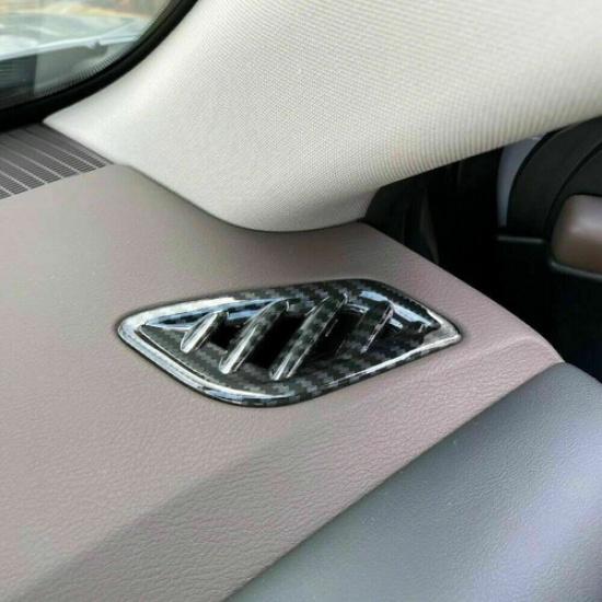 Накладка на воздуховод панели приборов из углеродного волокна для Nissan Qashqai 2023 2024