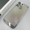 Подходит для iPhone 15 Чехол для мобильного телефона с гальваническим покрытием, летний дышащий сетчатый чехол для рассеивания тепла 16 Apple 14 Полный комплект Жесткий чехол для ПК