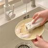 4PCS Cute Cats Shape Sponge Scrubber Thickened Reusable Design Not Abrasive Cleaning Tool for Dishes Utensils Surfaces