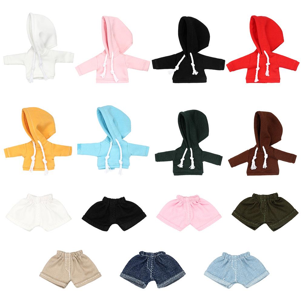 Кукольные шорты Аксессуары для кукол BJD Толстовки ручной работы Свитшоты Наряды Кукольный топ Кукольная одежда