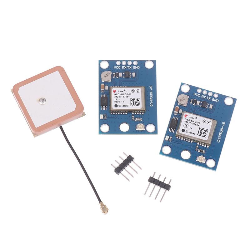 НОВЫЙ GPS-модуль GY-NEO6MV2 NEO-6M NEO6MV2 с EEPROM для полетного контроллера MWC APM2.5, модуль с большой антенной для 6MV2