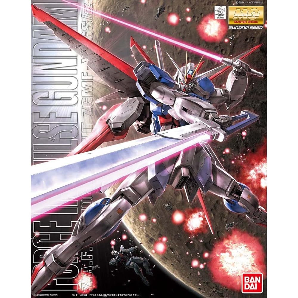 MG Gundam SEED Destiny Force Impulse Gundam Масштаб 1/100 Пластиковая модель-конструктор с цветовой кодировкой