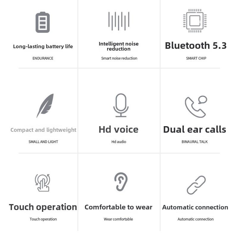 Bluetooth-гарнитура K20 с цифровым дисплеем, внутриканальная Bluetooth-гарнитура, спортивная модель