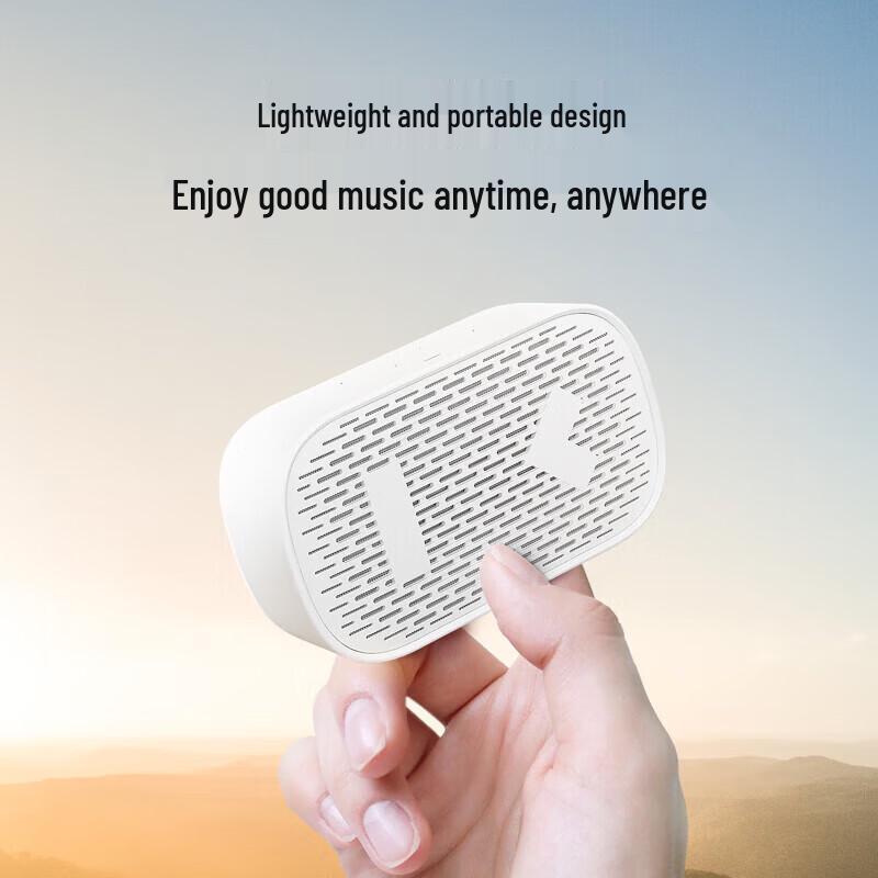 Умная портативная Bluetooth-колонка XiaoDu Smile, штекер CN (адаптер в комплекте)