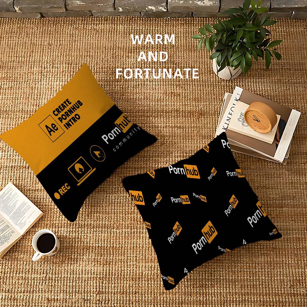 Porn hub Front Pillowcase toon Gift Cushion Cover Bedroom Home Sofa Chair Seat Decor pillow case
