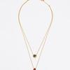 BIMBA Y LOLA [25FW] BIMBA Y LOLA Ladybug & Logo Double Layer Necklace B256AIU017RDF