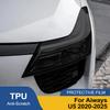 Для Aiways U5 2020-2026 Дымчато-черная Защитная пленка для фар автомобиля Комплект виниловой обертки TPU Защита от царапин для индивидуальной настройки автомобильных фар