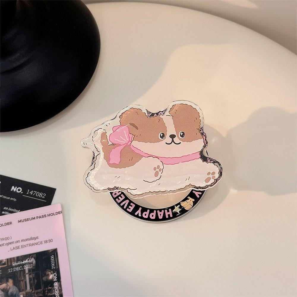 Магнитная подставка для телефона из мультфильма для ПК, расширяющаяся подставка для пальцев в стиле Ins для планшета